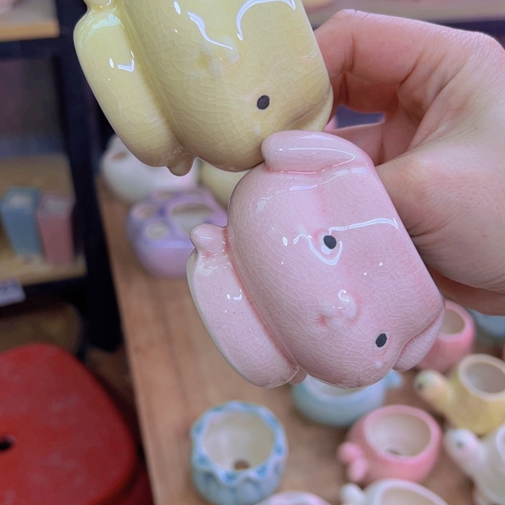 陶瓷花盆当场凑满12包邮