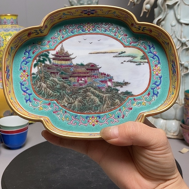 笔洗一个全品器型