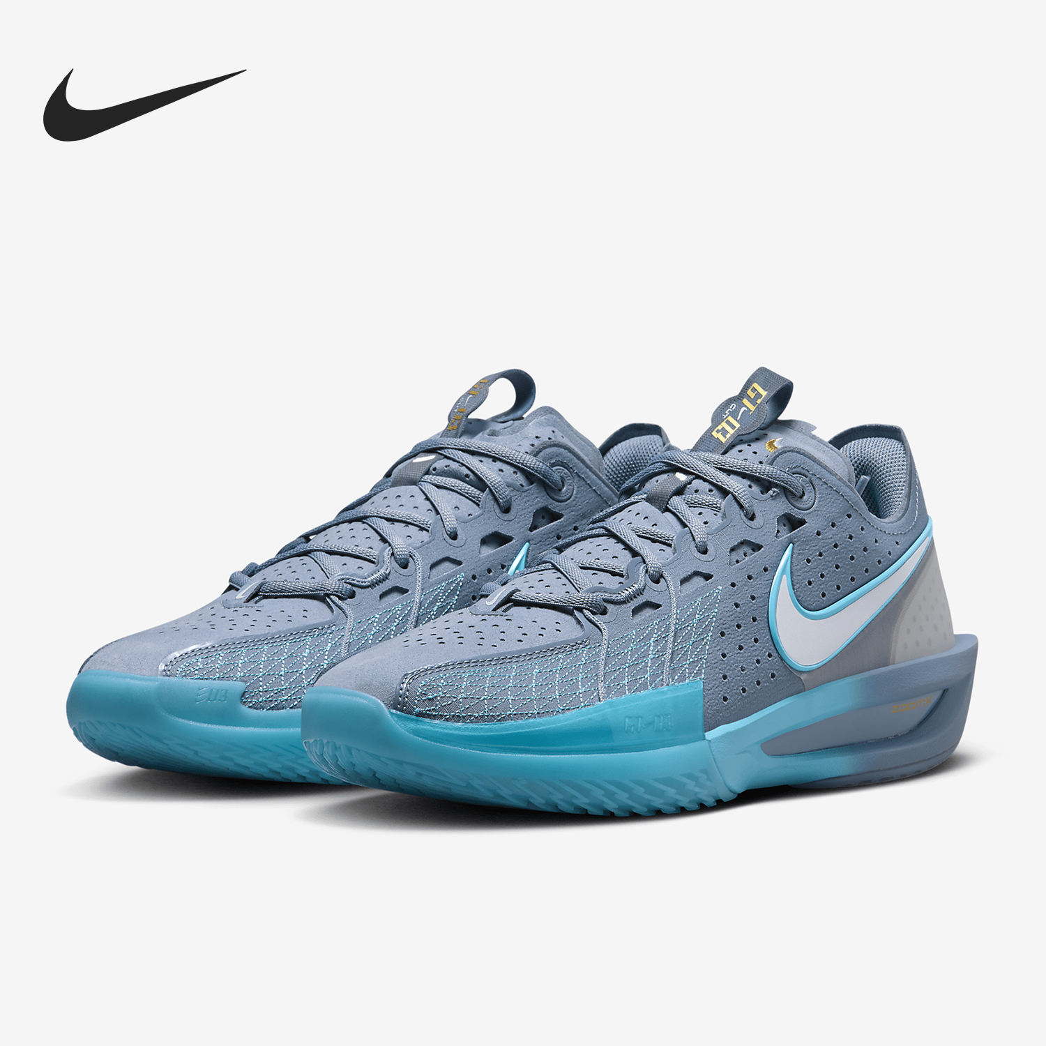 Nike/耐克正品新款男士透气训练耐磨低帮篮球鞋DV2913-402