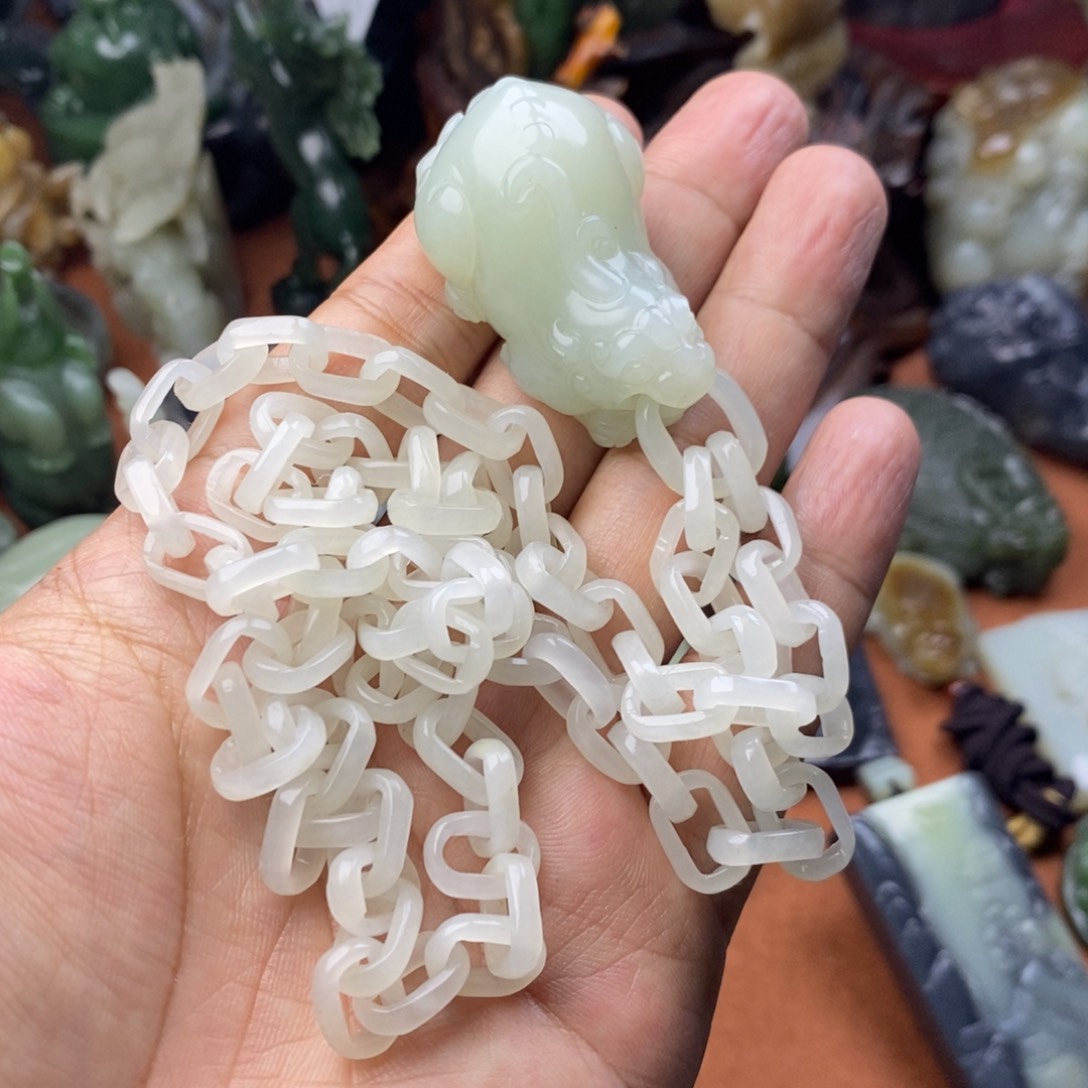 和田玉挂件未镶嵌