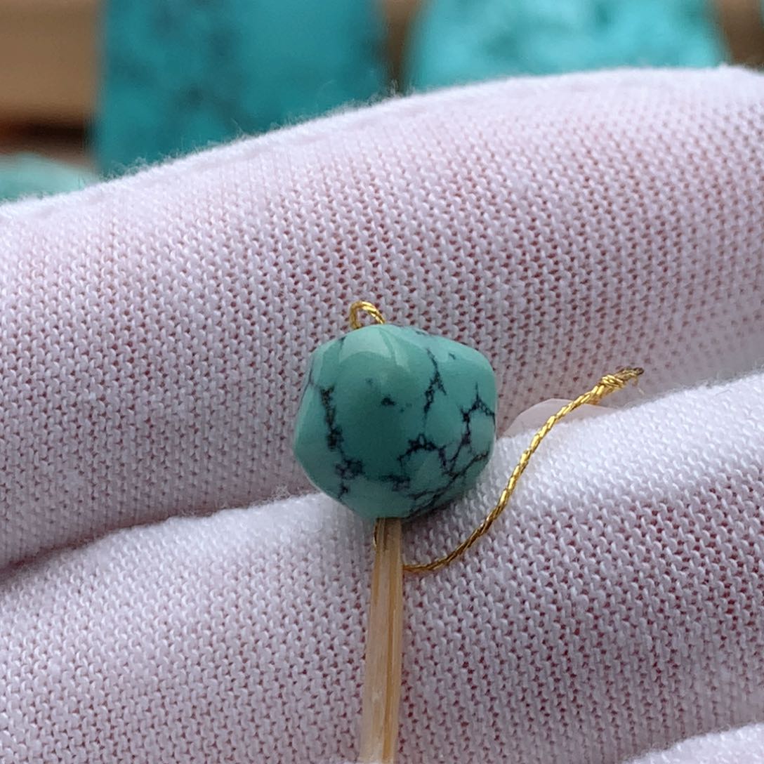 绿松石珠宝奇石未镶嵌