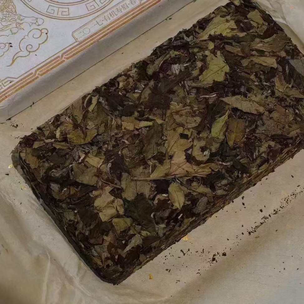 银龙白茶品鉴有J麒麟砖50克