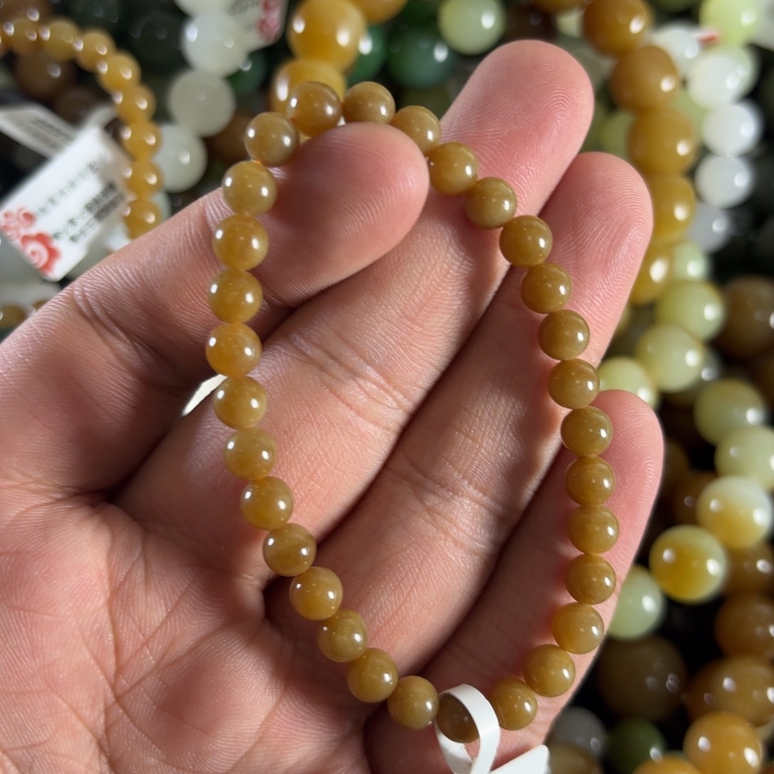 和田玉手链未镶嵌W286