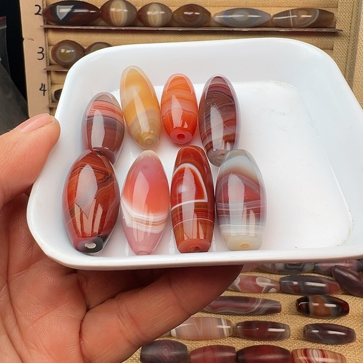 玛瑙/玉髓未镶嵌颈饰