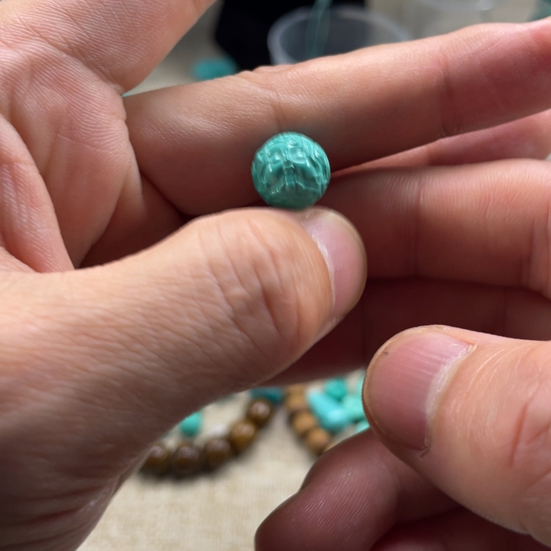 原生态湖北矿小配饰，直径11