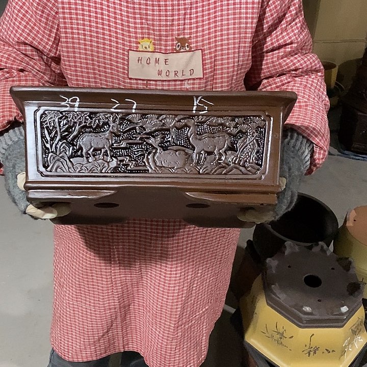 紫砂花盆紫砂花盆