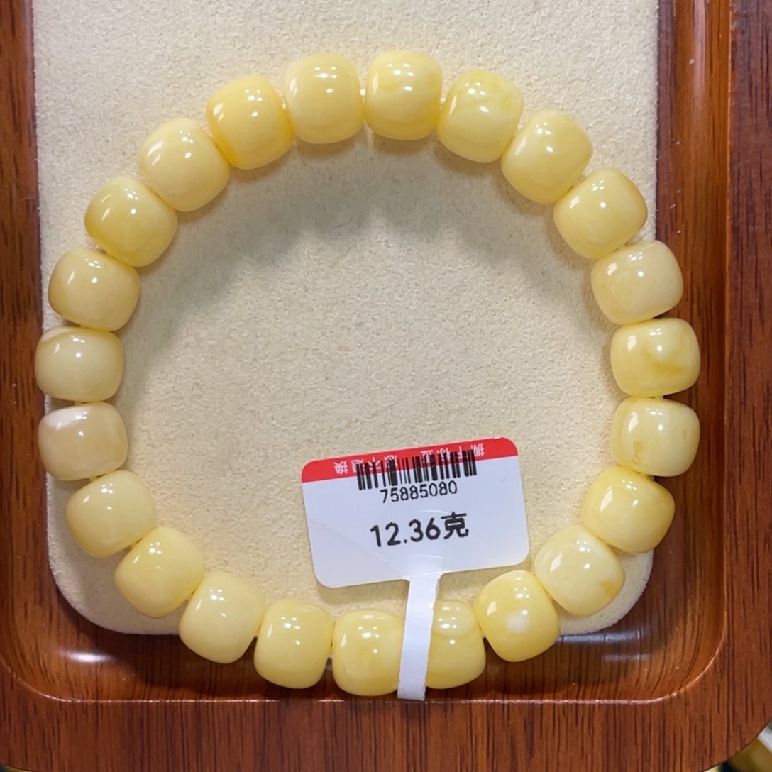 蜜蜡手链未镶嵌蜜蜡