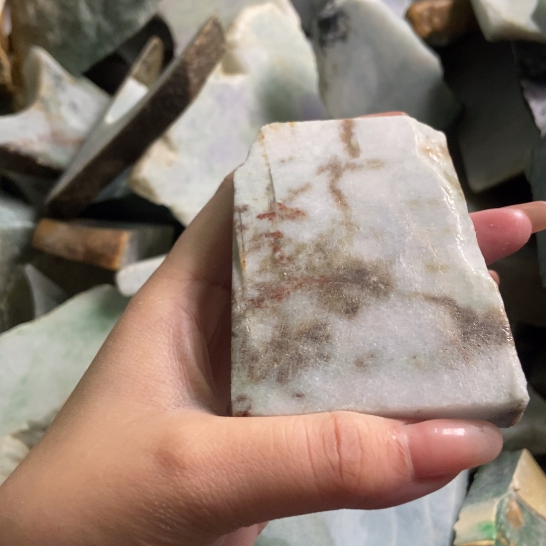 翡翠未镶嵌挂件天然翡翠