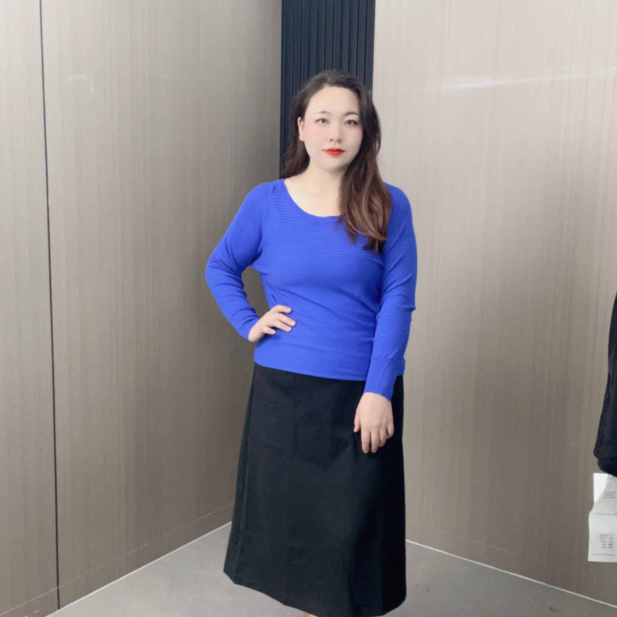 【乔姐严选0040】通勤长袖保暖圆领常规款毛针织衫气质打底衫毛衫