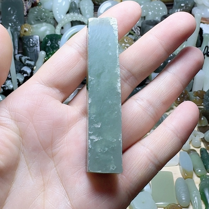 二***啊手链未镶嵌和田玉（碧玉）