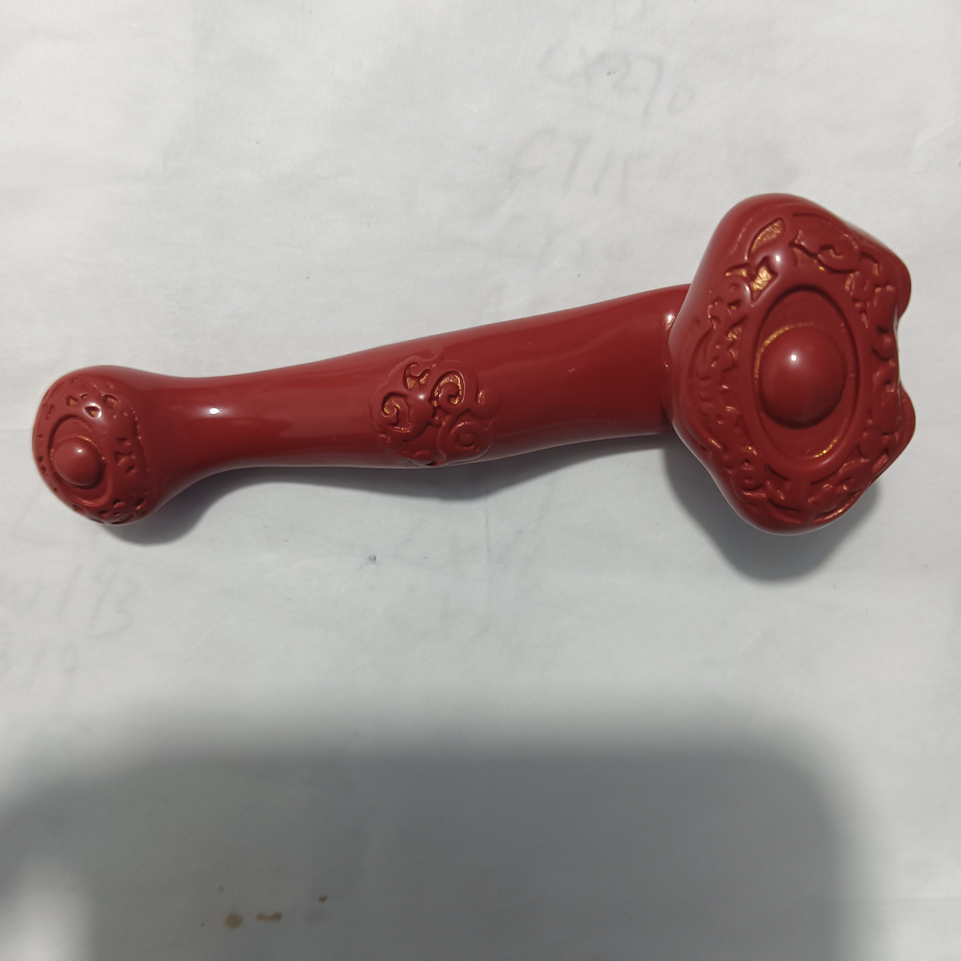 DJY220红色如意毛衣链