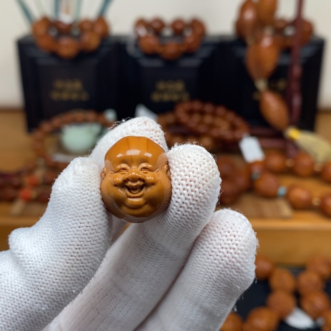 吊坠橄榄核一青老师小开心