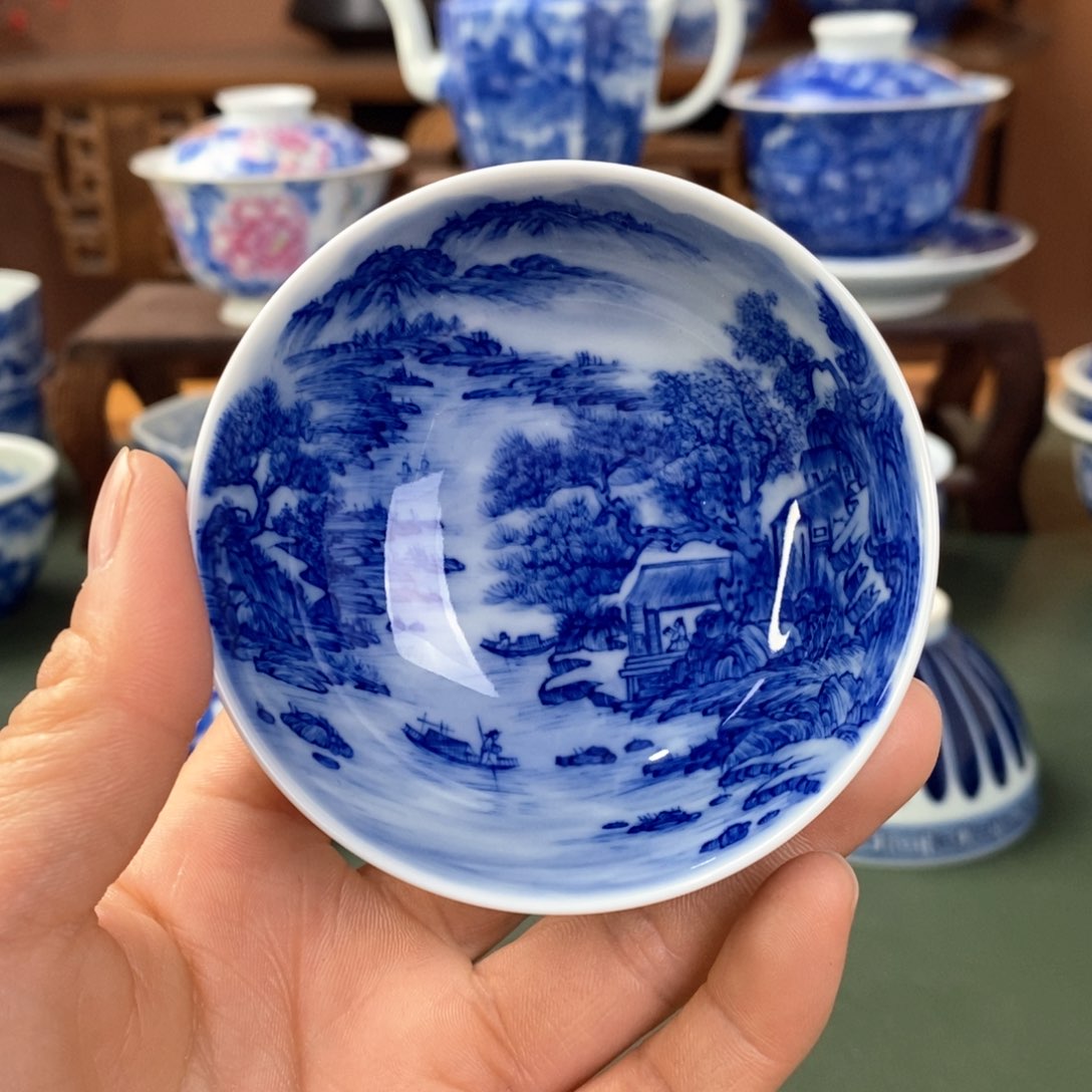杯景德镇陶瓷手工手绘