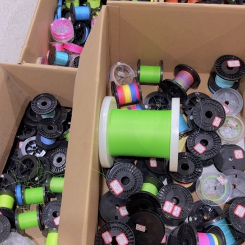 PE12超绿色强耐磨1.2号400米污染线