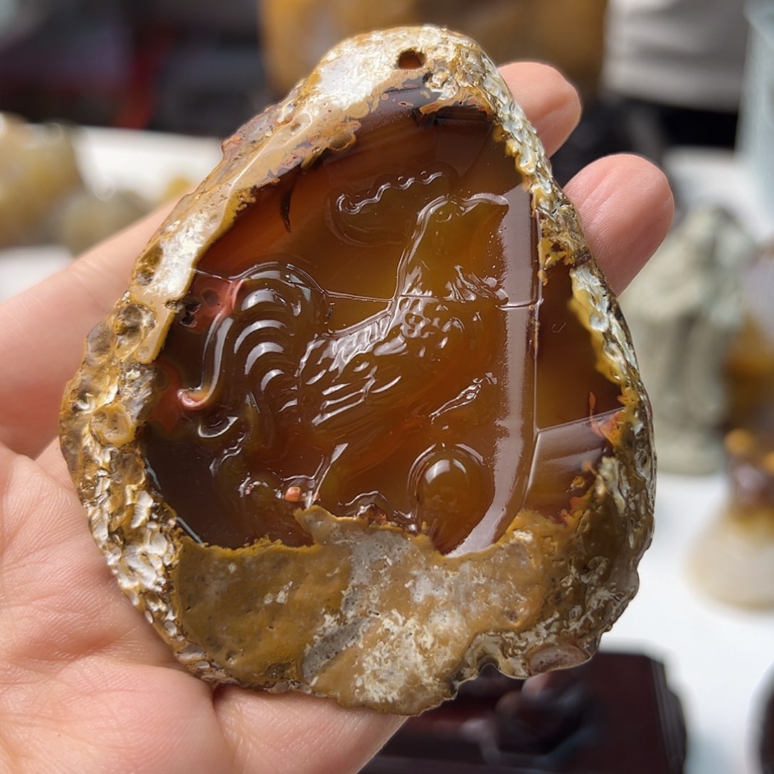 未镶嵌颈饰玛瑙/玉髓