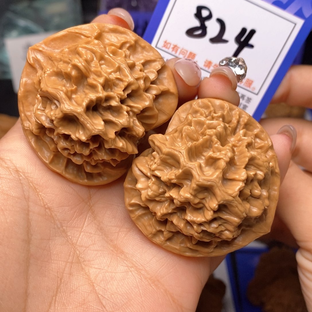 文玩核桃把件47帝王狮子头824