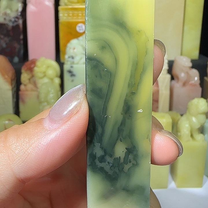 青田石獭*开青田石青田