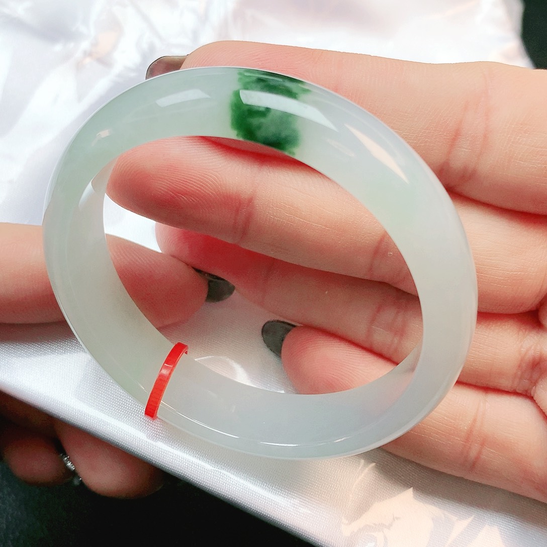 未镶嵌手镯翡翠正圈9420