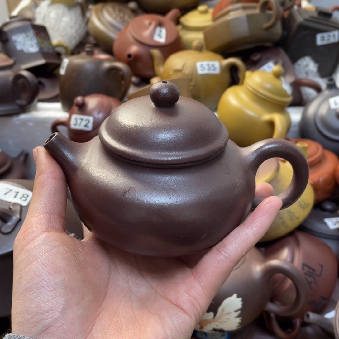 紫砂茶壶魏*醉紫砂微瑕