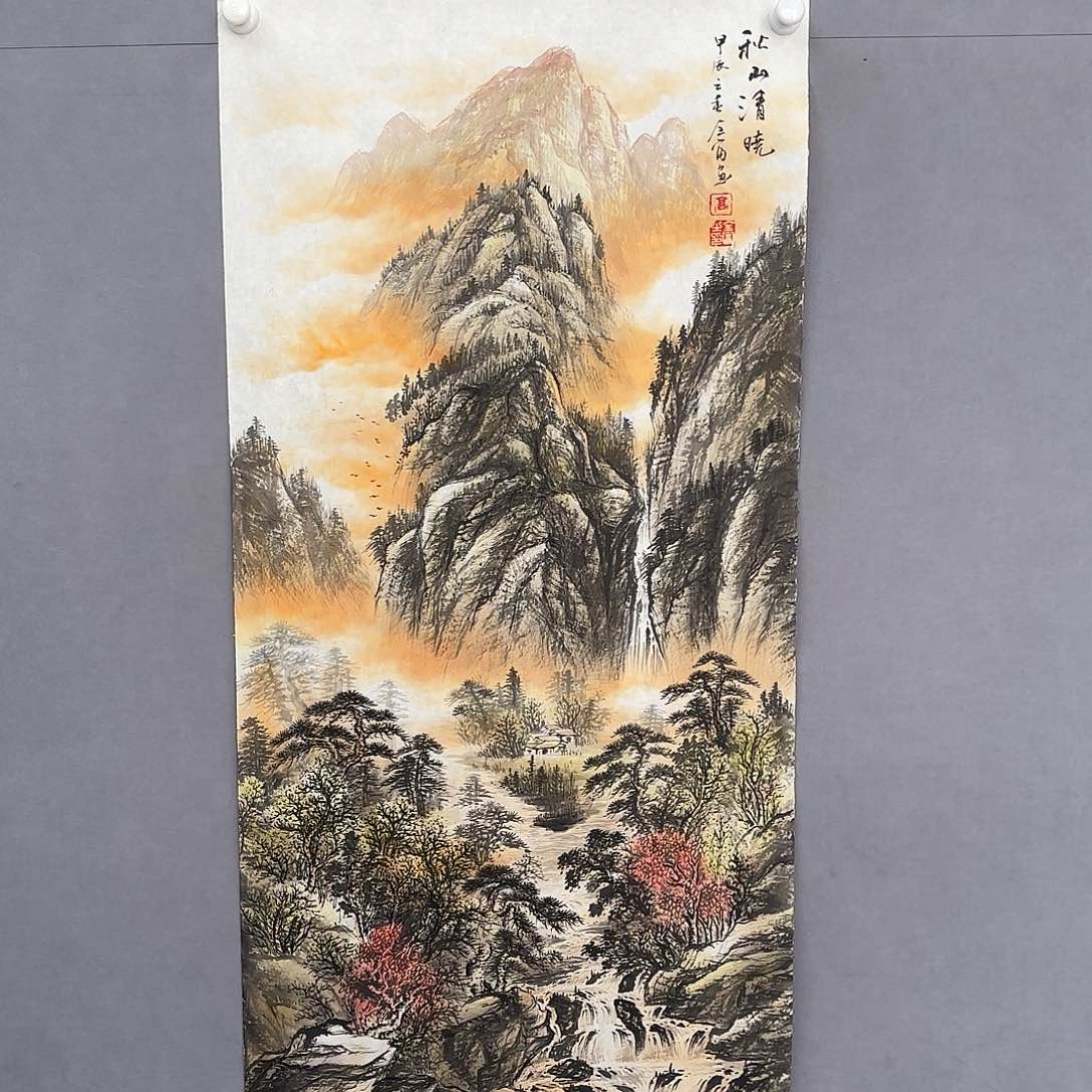 国画亲笔手绘原创
