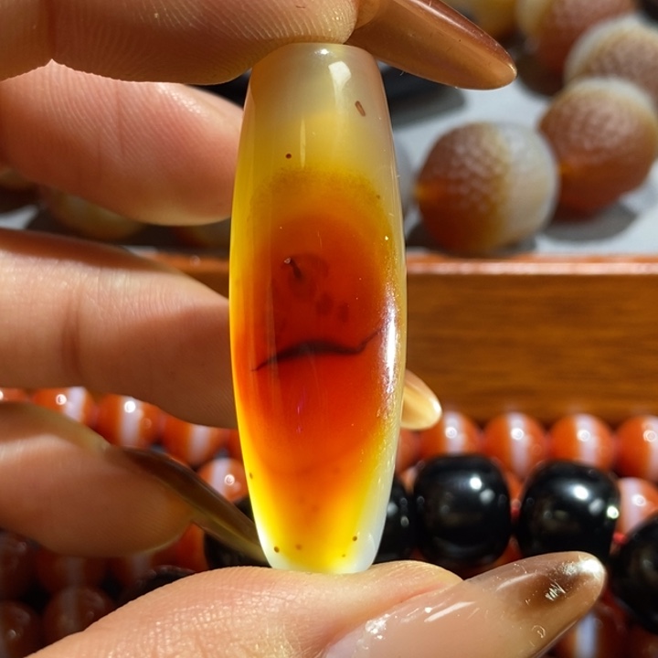 玛瑙/玉髓未镶嵌颈饰