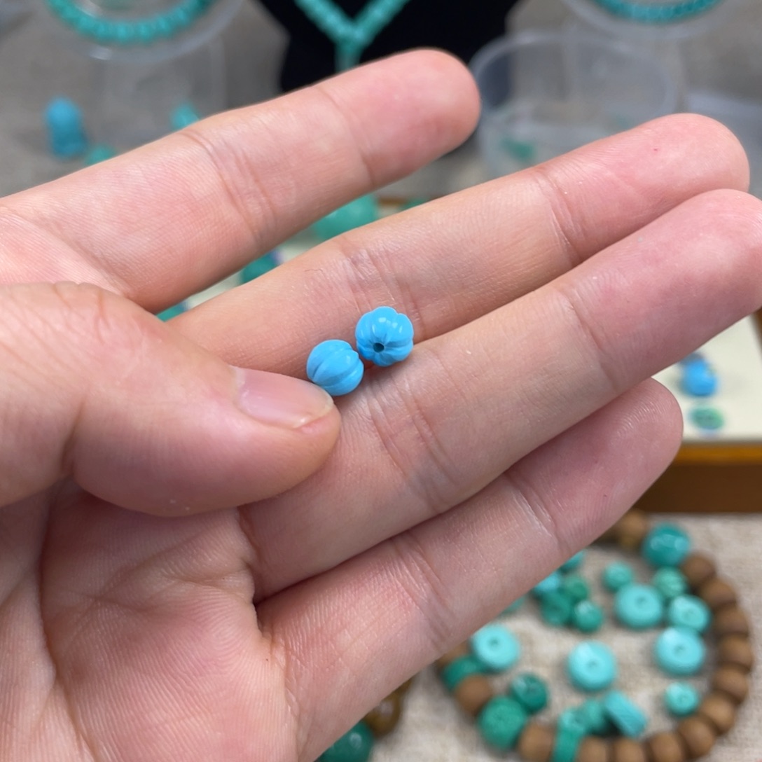 原生态湖北矿小配饰，直径6