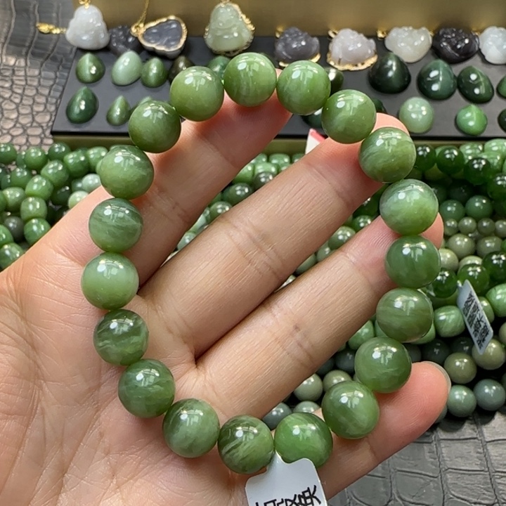 和田玉手链未镶嵌