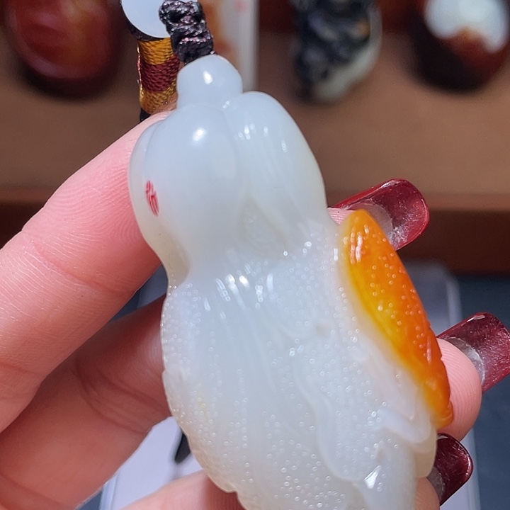 和田玉未镶嵌颈饰X7 