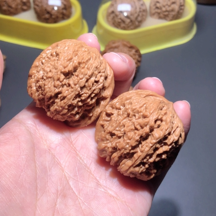 文玩核桃把件39,5一三七狮子头