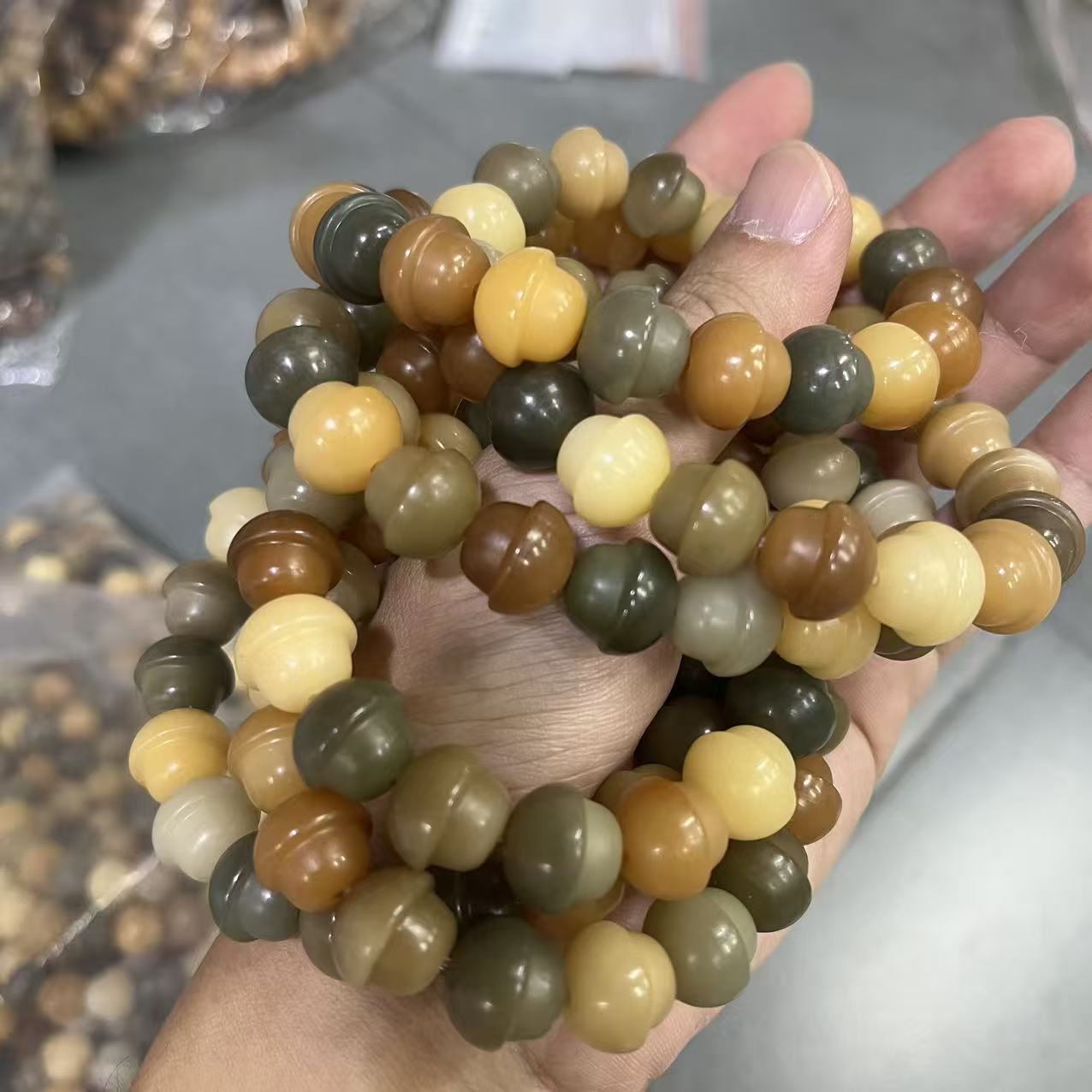 【一见喜】福袋菩提根12mm蘑菇型多宝多样性发其一