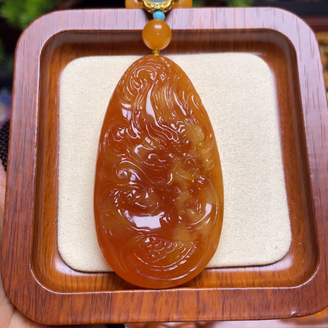 未镶嵌蜜蜡颈饰项链