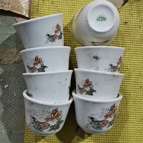 摆件，烧制问题属于正常的50到手8个。