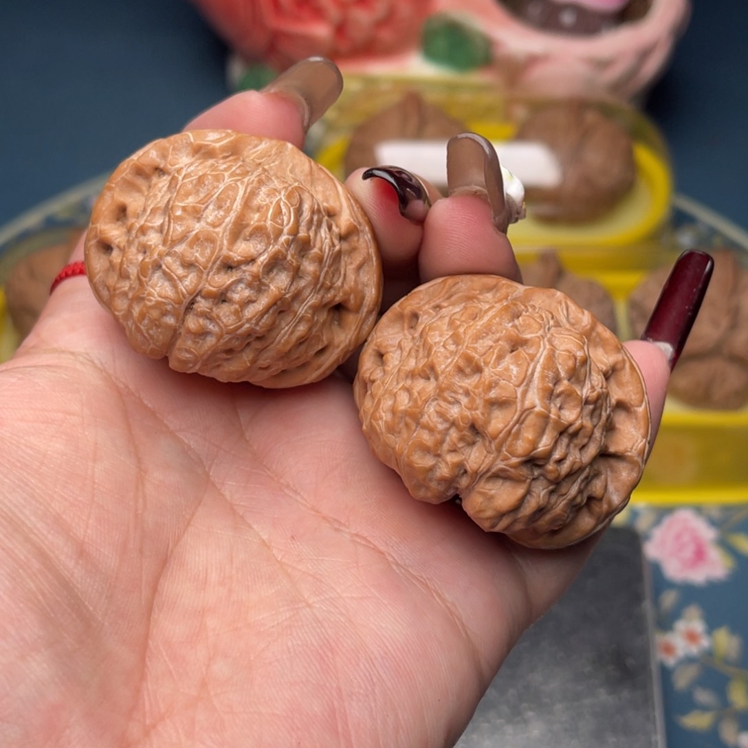 文玩核桃把件南瓜墩42