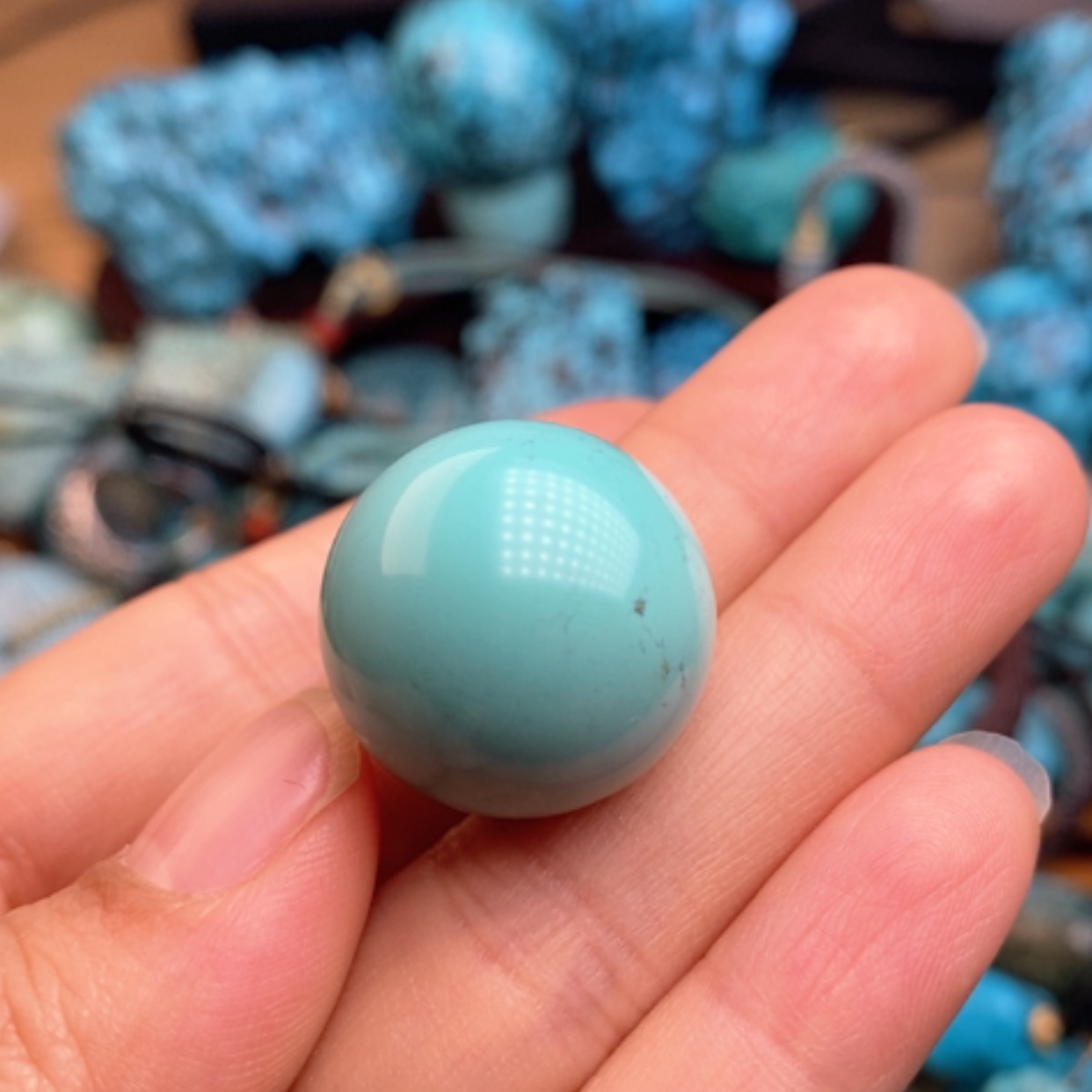 【闪购商品】绿松石珠宝半成品未镶嵌