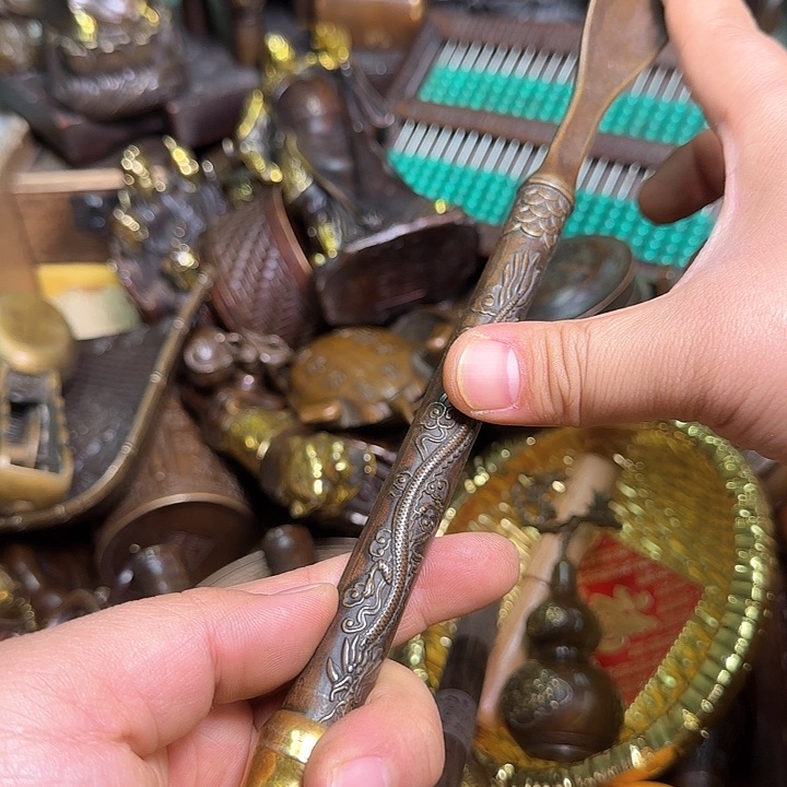 铜器办公室茶室摆件