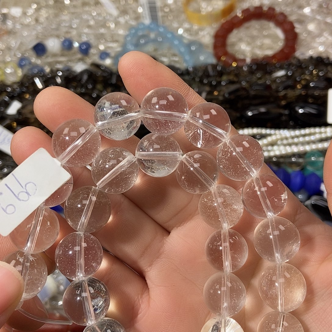 紫晶银S925镶嵌珠宝半成品满天星白水晶卡14