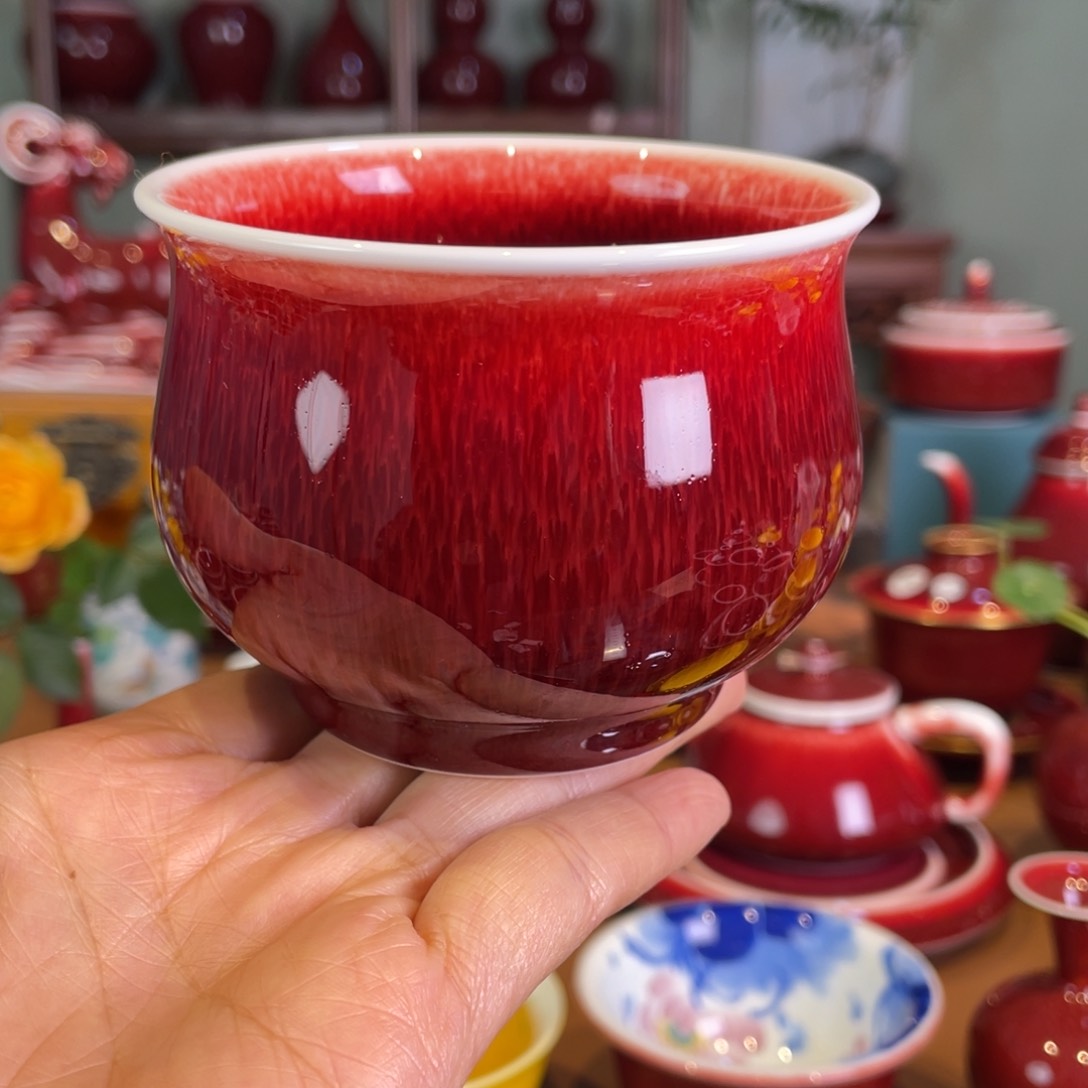 清欢雅玩原矿郎红