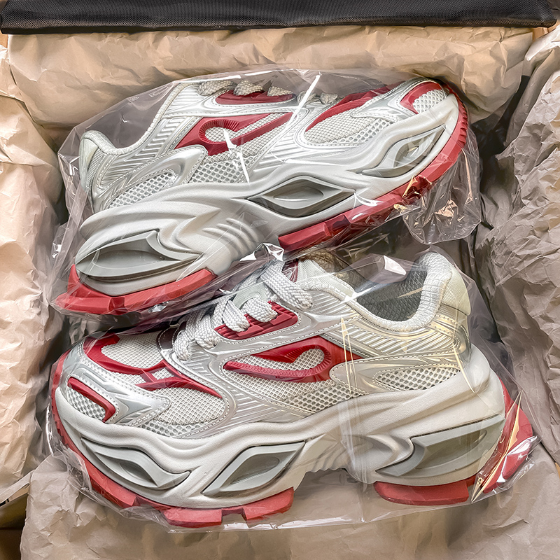 异瞳系列复古巴黎老爹鞋女2025年早春厚底百搭时尚运动休闲鞋新款