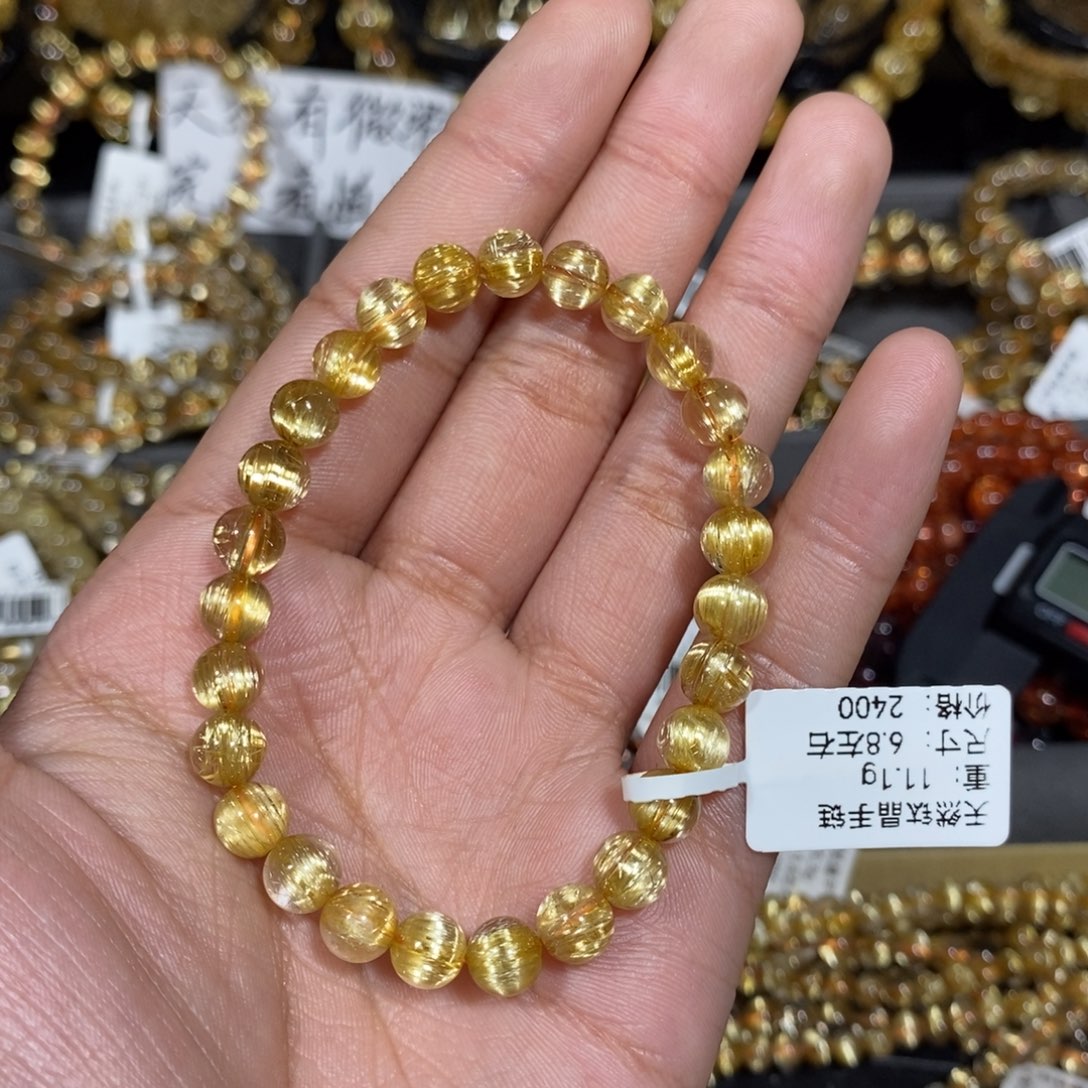 水晶手链未镶嵌琪