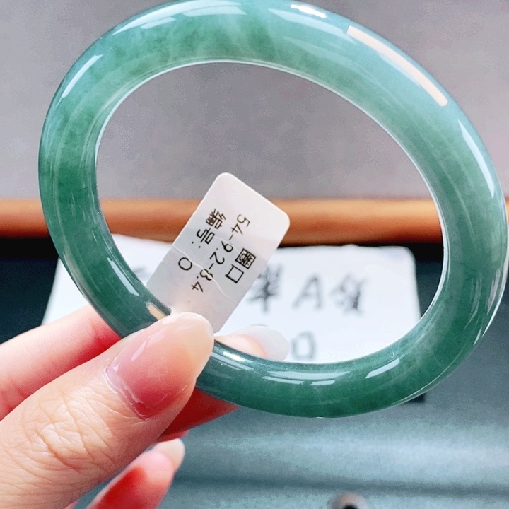 翡翠未镶嵌手镯翡翠手镯76