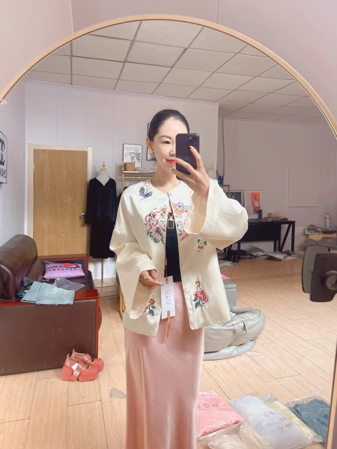 苗苗轻奢气质国风外套 3