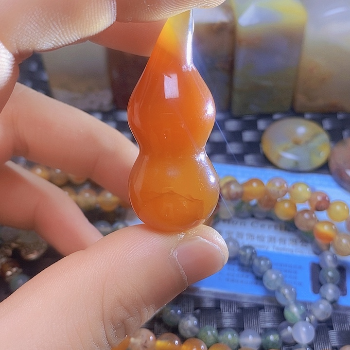 玛瑙/玉髓吊坠(不含链)未镶嵌