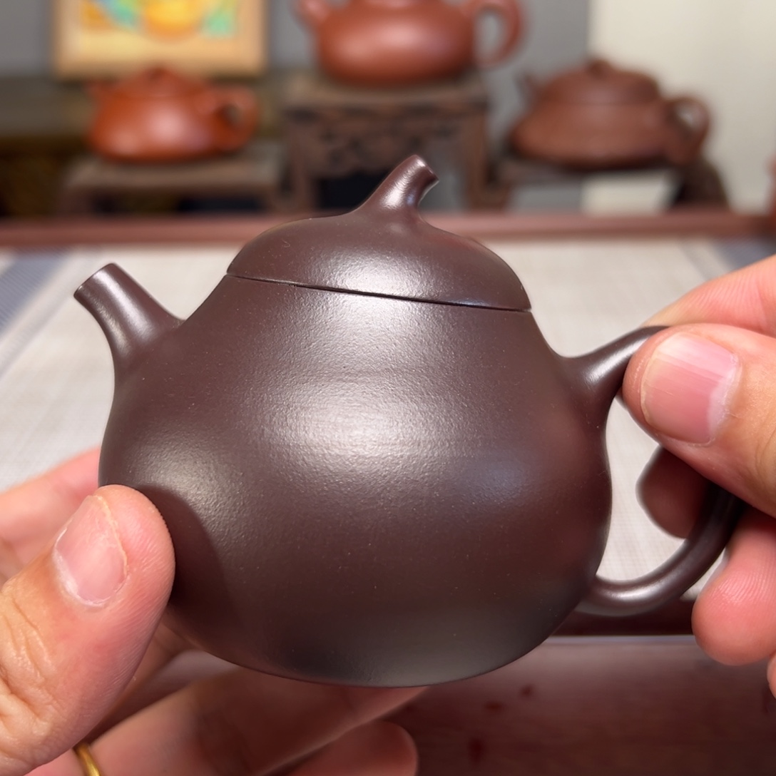 壶紫砂微瑕茶壶款0