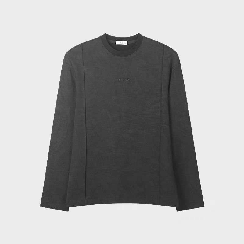 GDZS格度佐致品牌男装-春秋新款时尚黑色白色长袖T恤PCBHA1413