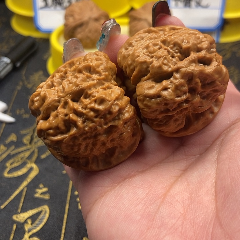 【闪购商品】文玩核桃把件秋*?蛤蟆