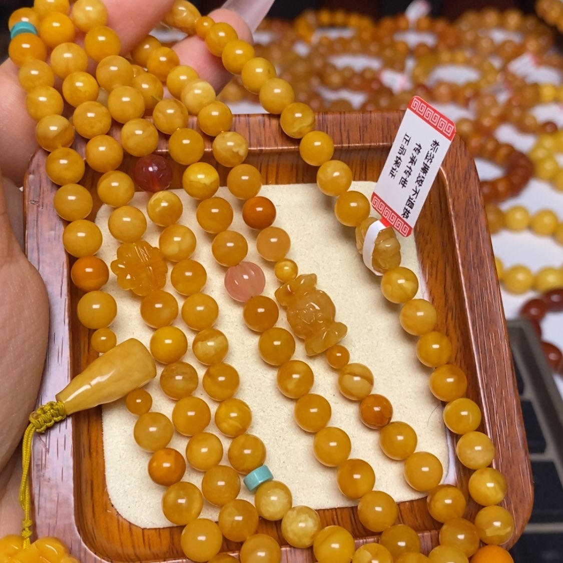 【闪购商品】蜜蜡手链未镶嵌手串