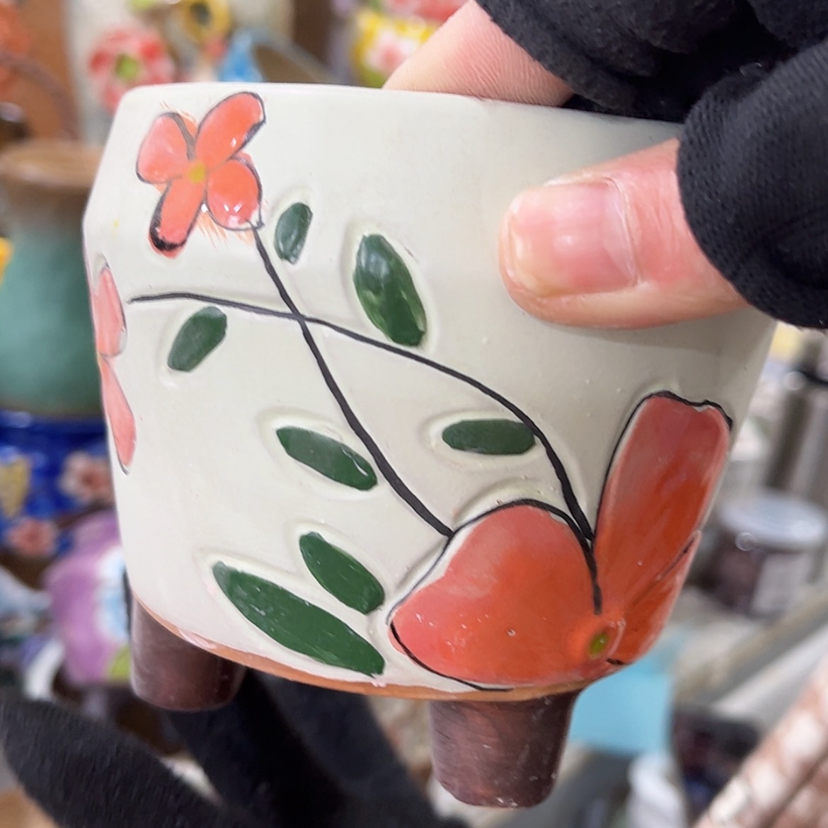 【闪购商品】红陶瑕疵1043