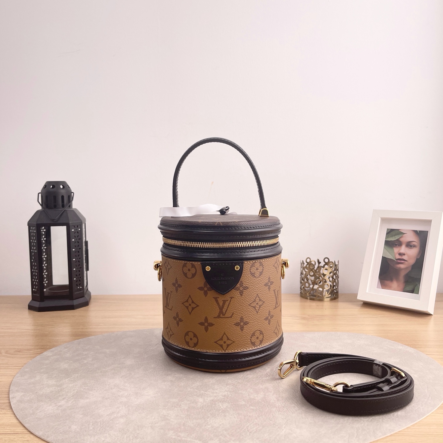 99新 LouisVuitton/路易威登 【九筒奢品】cannes水桶/单肩包/2918