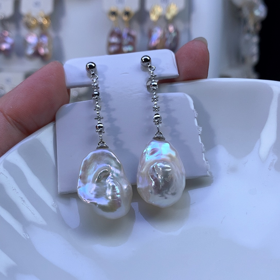 耳饰淡水珍珠合金福利4188