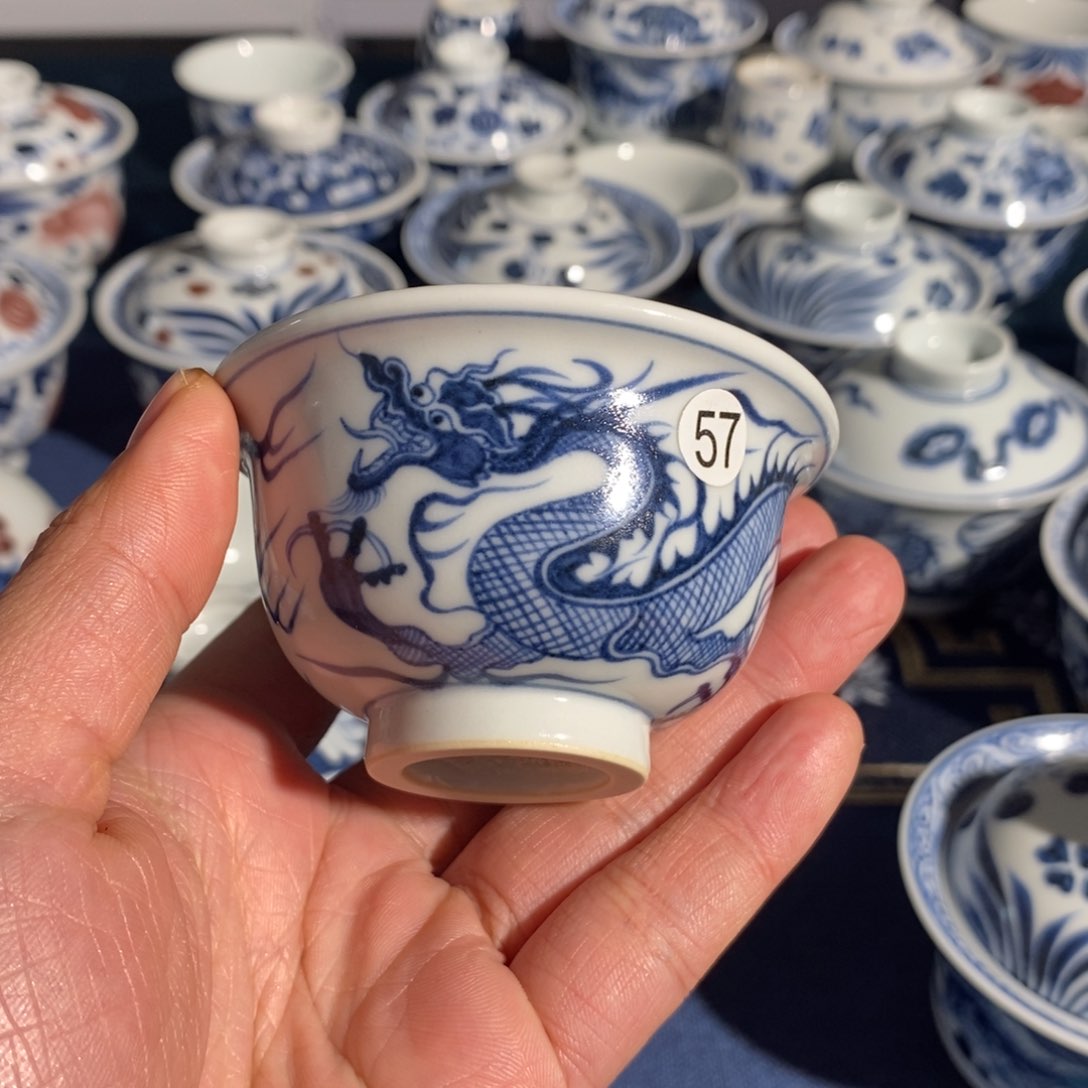 缸景德镇手工手绘茶具